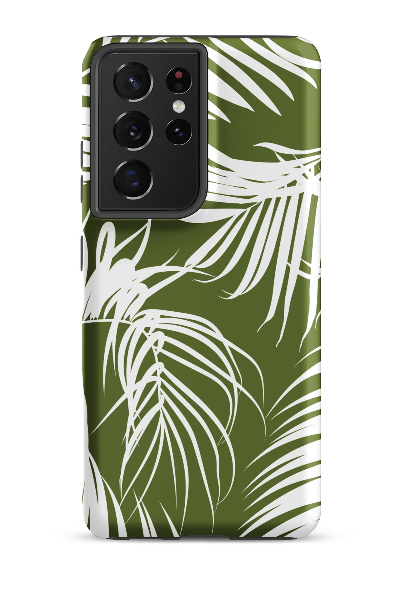 Tropical Palms Tough Phone Case for Samsung Galaxy Phone Case The Local Banyan Samsung Galaxy S21 Ultra Matte