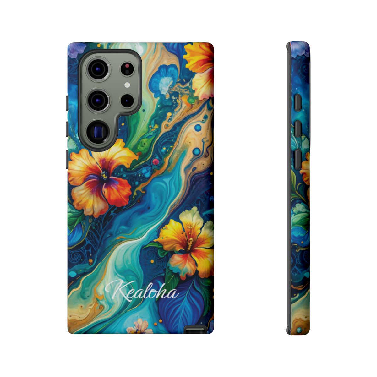 Aloalo Drift Personalized Tough Case for Samsung Galaxy Phone Case The Local Banyan Matte Samsung Galaxy S23 Ultra