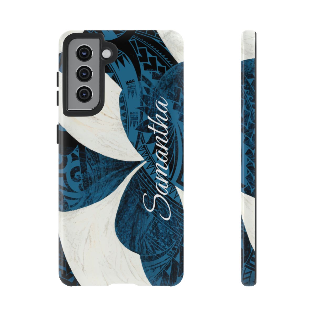 Hana Breeze Personalized Tough Case for Samsung Galaxy Phone Case The Local Banyan Samsung Galaxy S21 Glossy