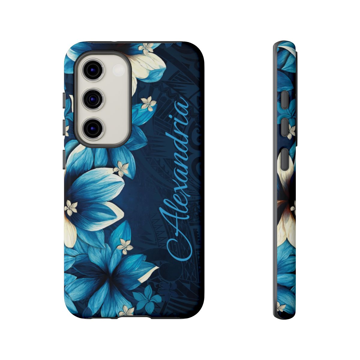 Leilani Nights Personalized Tough Case for Samsung Galaxy - Script Font Phone Case The Local Banyan Samsung Galaxy S23 Glossy