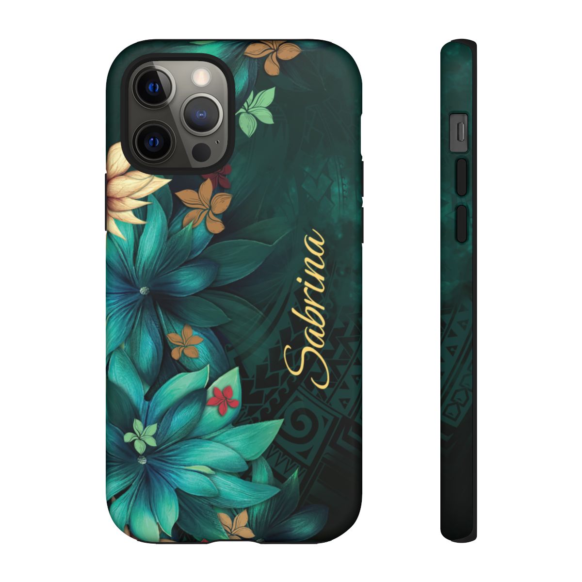 Aloha Whispers Personalized Tough Case for iPhone Phone Case The Local Banyan iPhone 12 Pro Matte