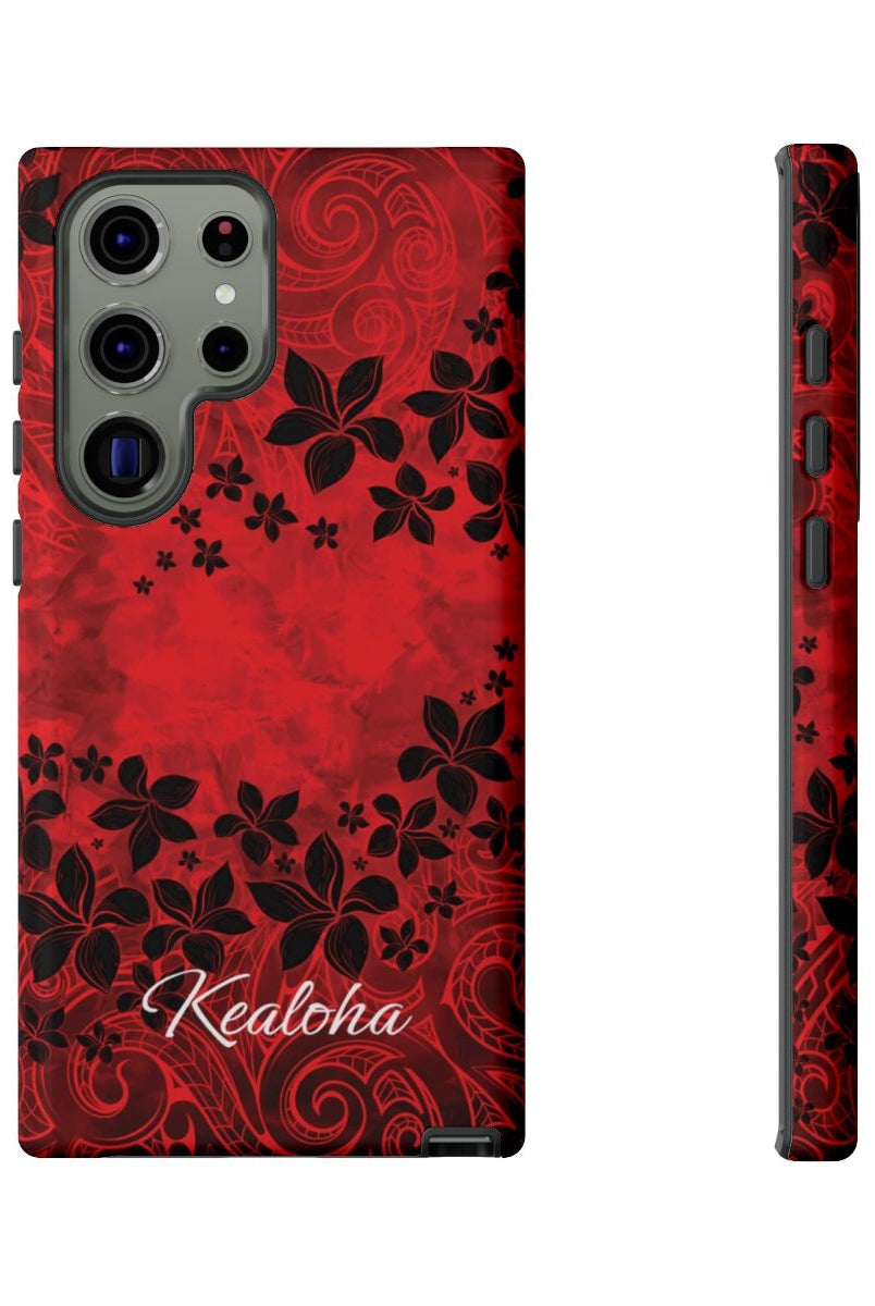 Keahi Pua Personalized Tough Case for Samsung Galaxy Phone Case The Local Banyan Samsung Galaxy S23 Ultra Glossy