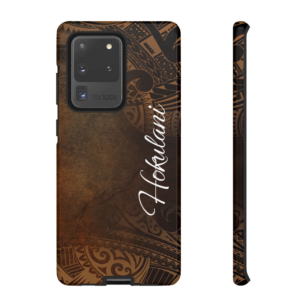 Aloha ‘Āina Rich Brown Personalized Tough Case for Samsung Galaxy® Samsung Phone Case The Local Banyan Samsung Galaxy S20 Ultra Glossy