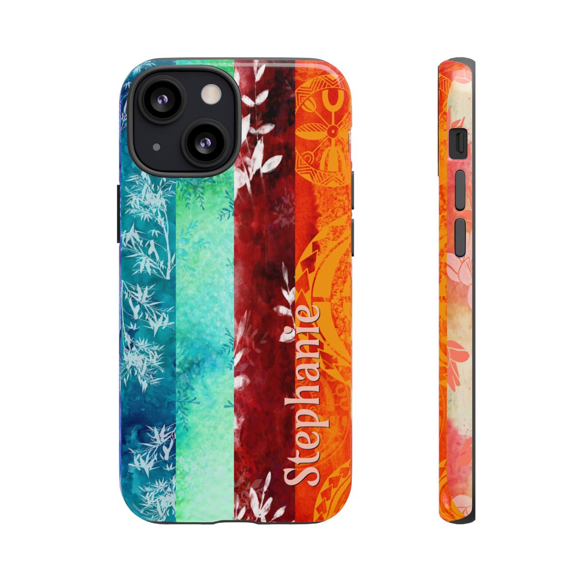 Island Vibes Personalized Tough Case for iPhone Phone Case The Local Banyan iPhone 13 Mini Glossy