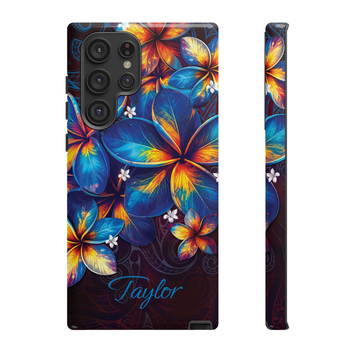 Nohea Twilight Personalized Tough Case for Samsung Galaxy - Script Font Phone Case The Local Banyan Samsung Galaxy S22 Ultra Glossy