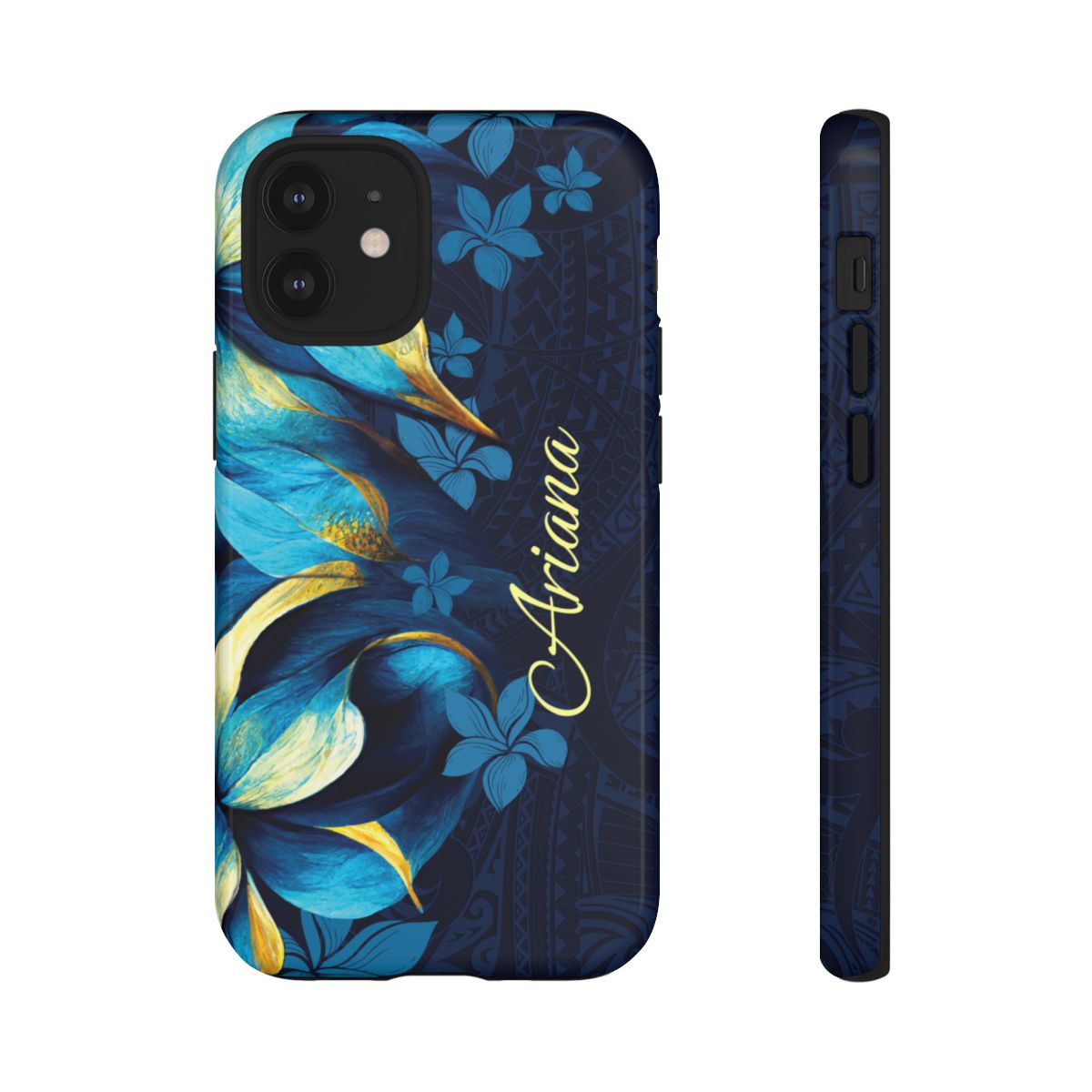 Pō Mahina Personalized Tough Case for iPhone Phone Case The Local Banyan iPhone 12 Mini Glossy