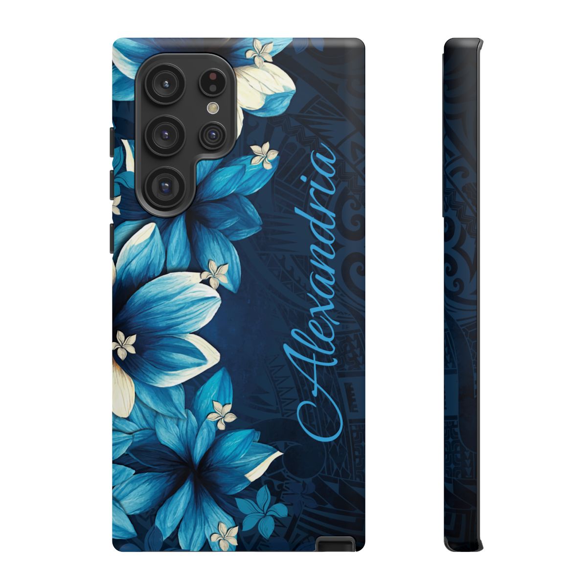 Leilani Nights Personalized Tough Case for Samsung Galaxy - Script Font Phone Case The Local Banyan Samsung Galaxy S22 Ultra Matte