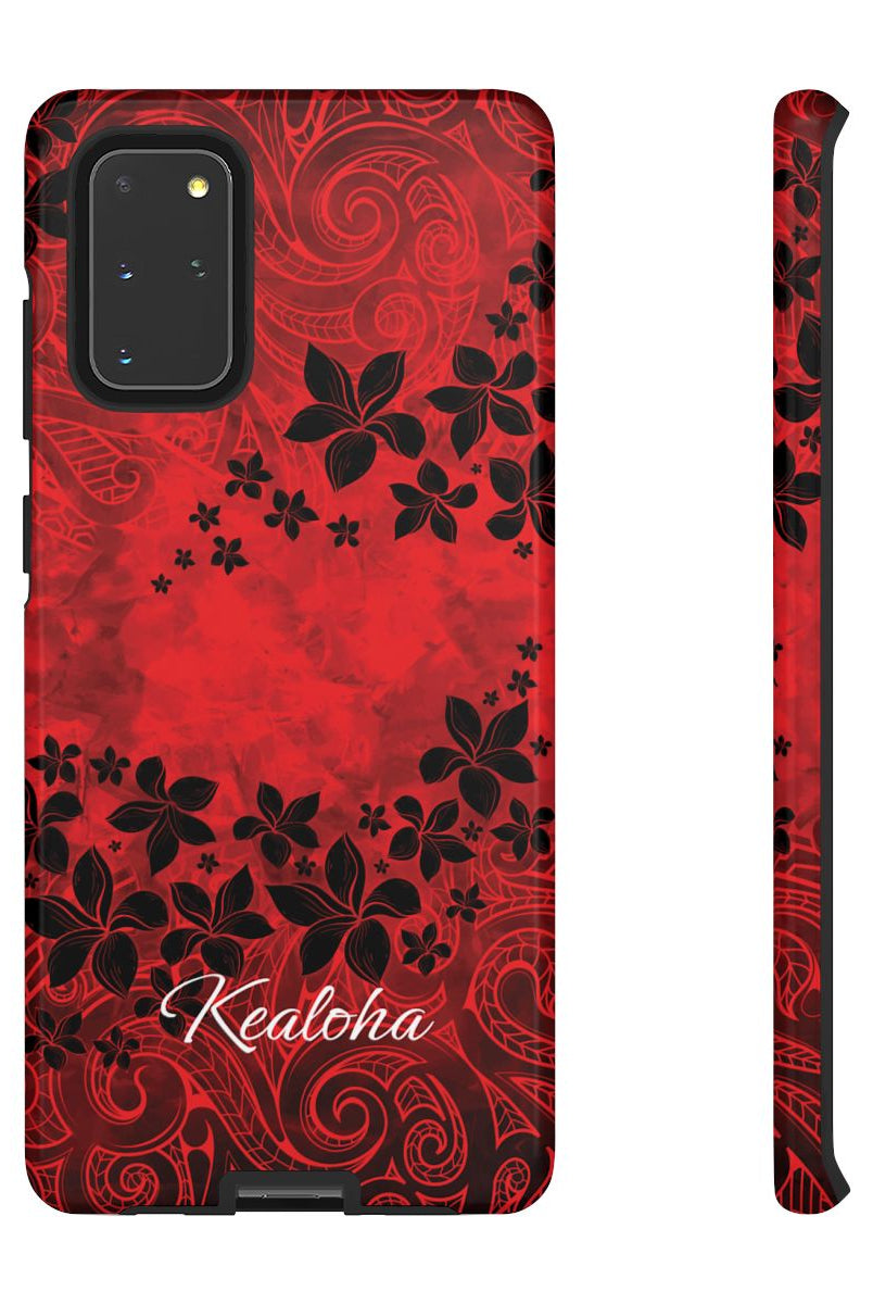 Keahi Pua Personalized Tough Case for Samsung Galaxy Phone Case The Local Banyan Samsung Galaxy S20+ Glossy
