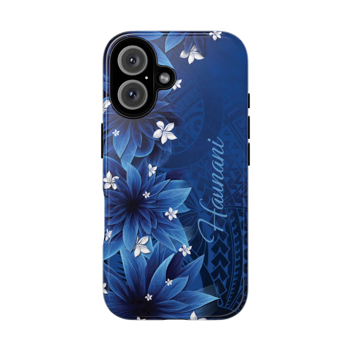Hoku Pua Personalized Tough Case for iPhone Phone Case The Local Banyan iPhone 16 Glossy