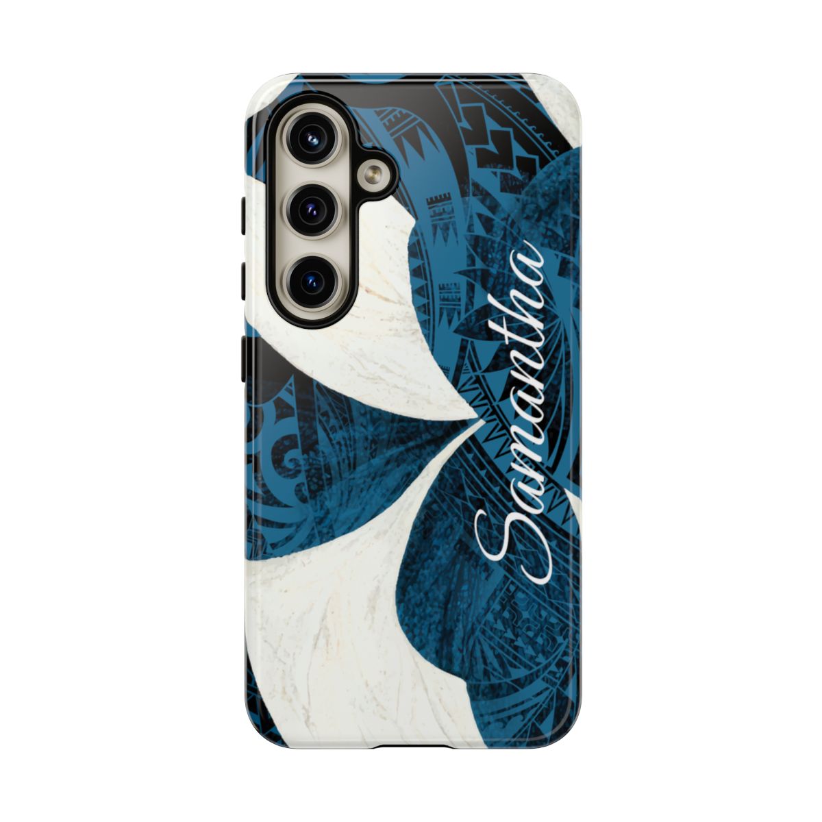 Hana Breeze Personalized Tough Case for Samsung Galaxy Phone Case The Local Banyan Samsung Galaxy S24 Glossy
