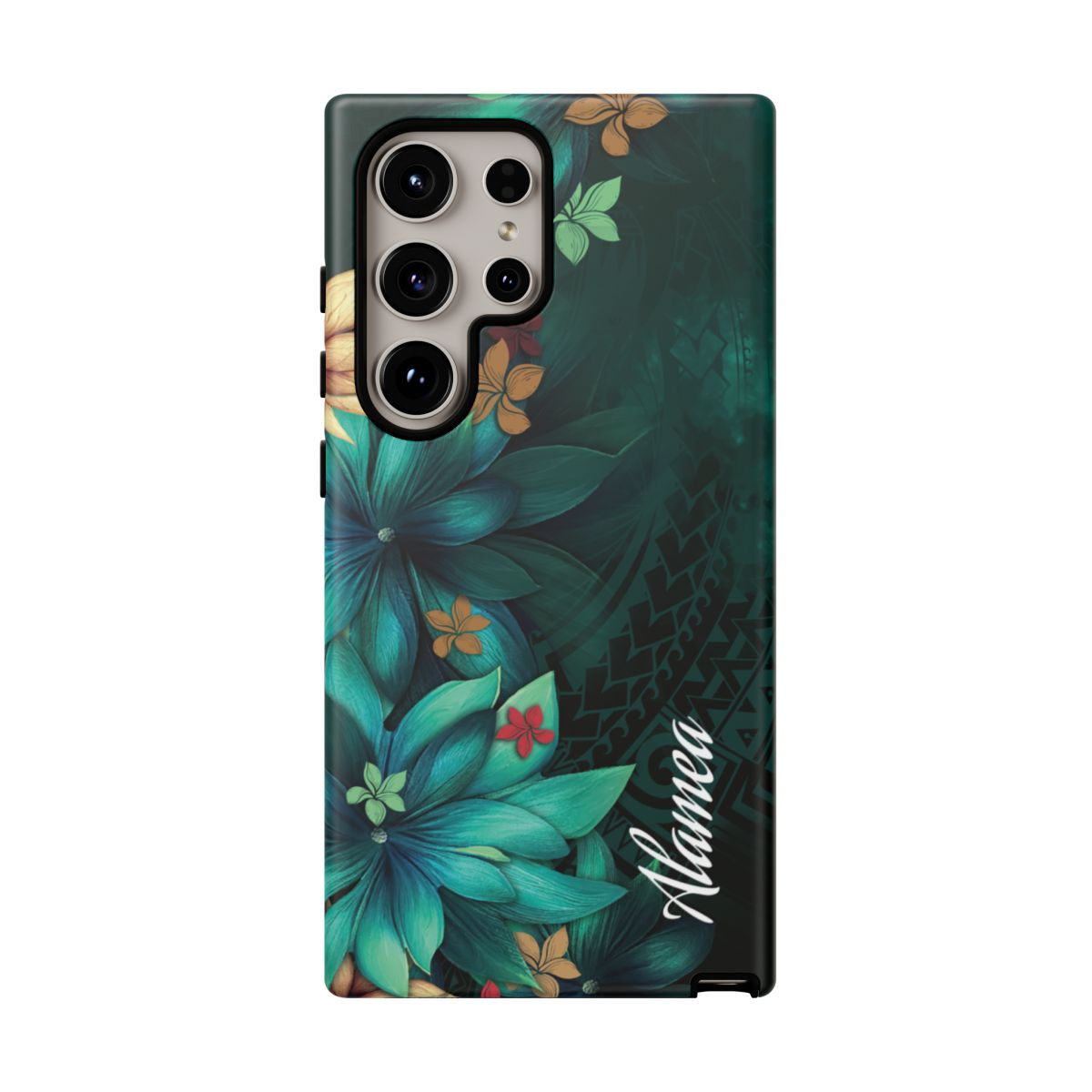 Aloha Whispers Personalized Tough Case for Samsung Galaxy Phone Case The Local Banyan Samsung Galaxy S24 Ultra Matte