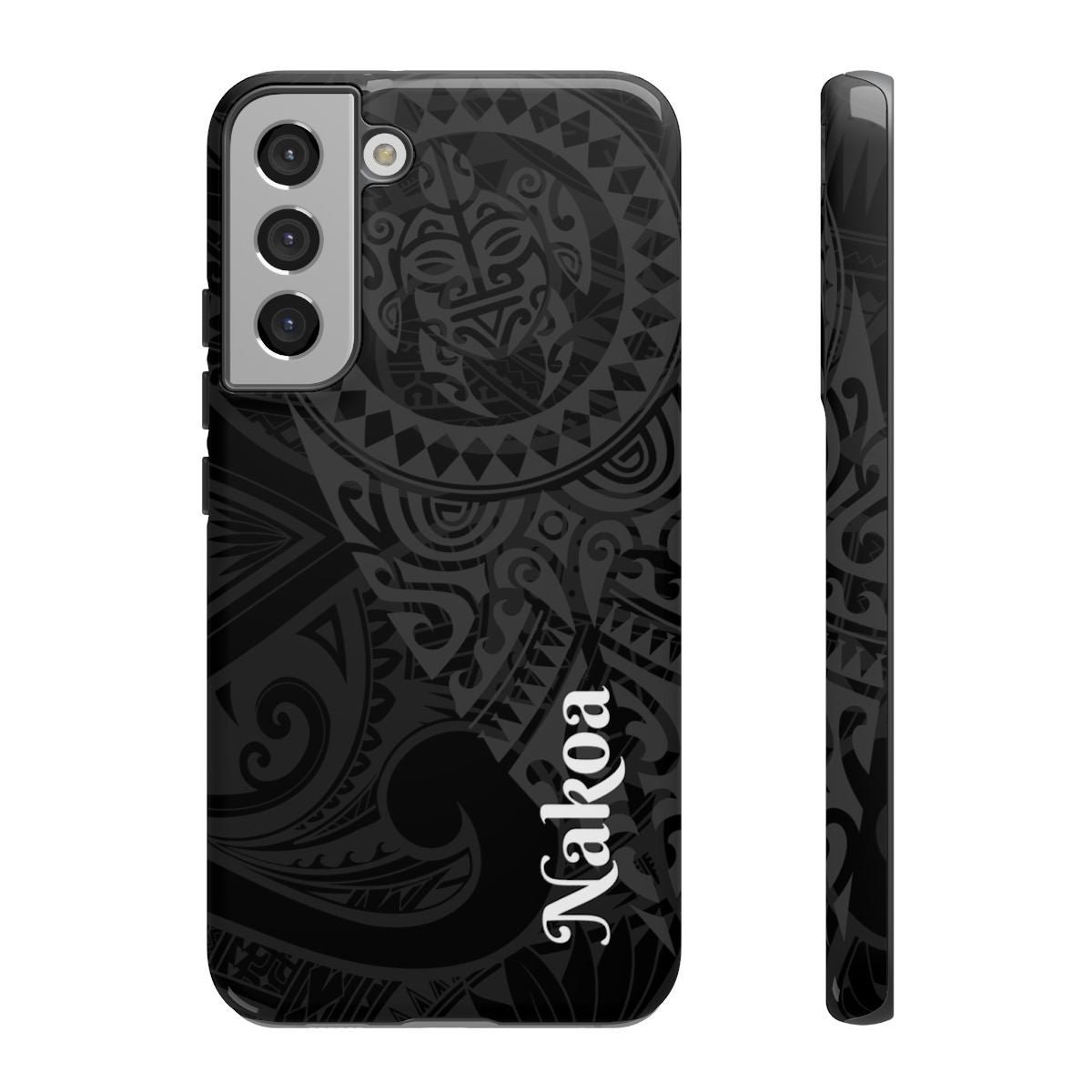 Tribal Guardian Personalized Tough Case for Samsung Galaxy Phone Case The Local Banyan Samsung Galaxy S22 Plus Glossy