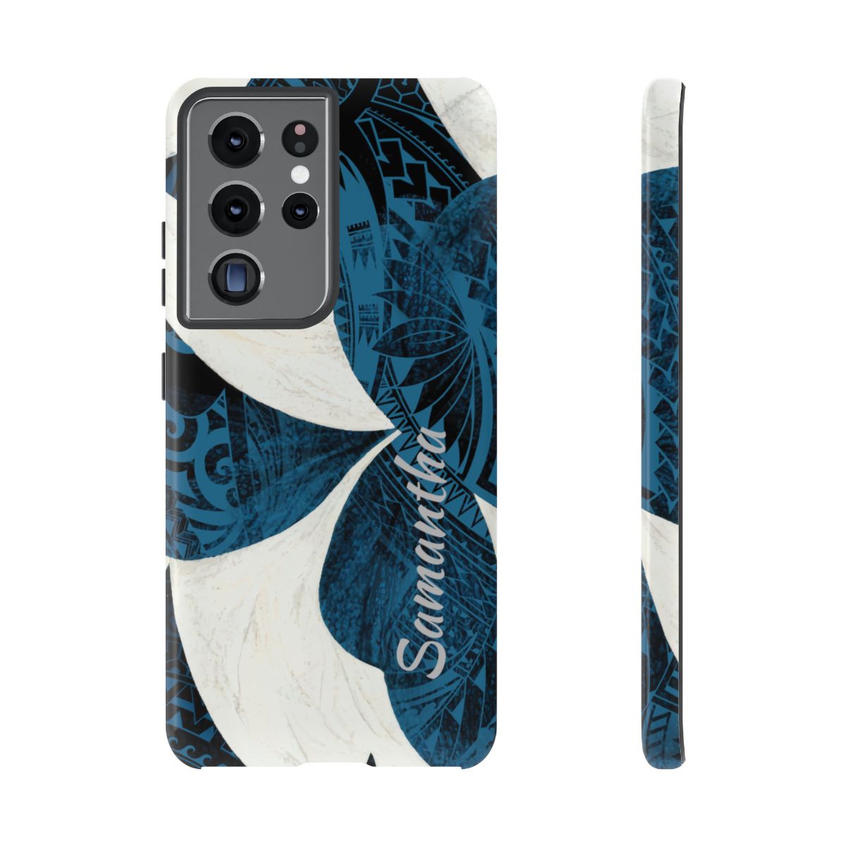 Hana Breeze Personalized Tough Case for Samsung Galaxy Phone Case The Local Banyan Samsung Galaxy S21 Ultra Glossy