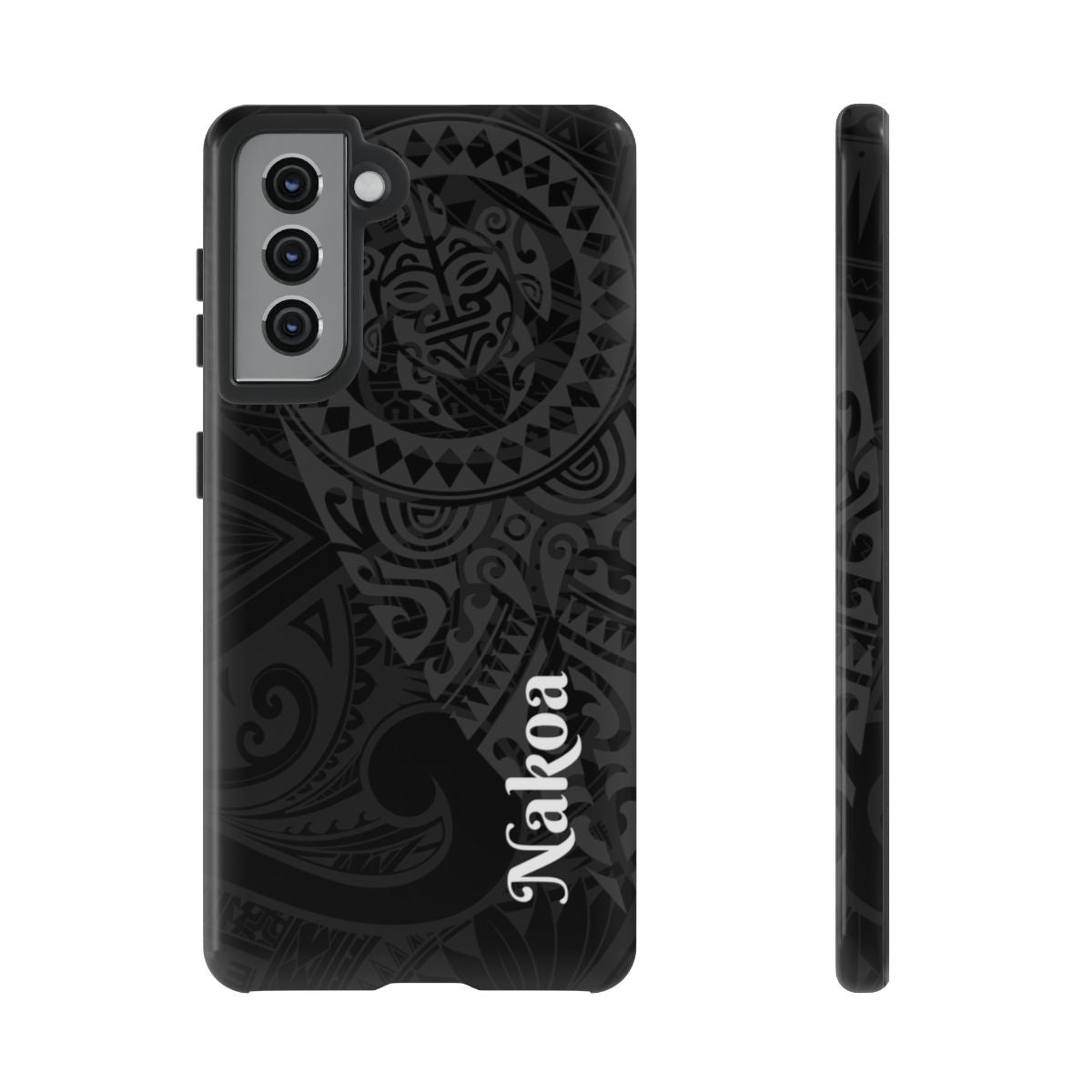 Tribal Guardian Personalized Tough Case for Samsung Galaxy Phone Case The Local Banyan Samsung Galaxy S21 Glossy