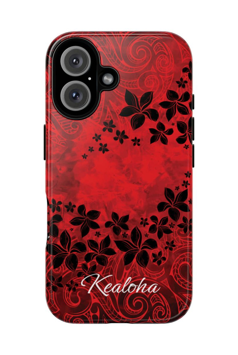 Keahi Pua Personalized Tough Case for iPhone Phone Case The Local Banyan iPhone 16 Glossy