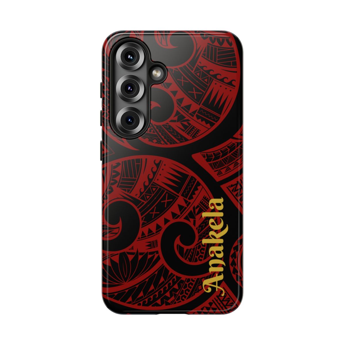Island Tribal Personalized Tough Case for Samsung Galaxy Phone Case The Local Banyan Samsung Galaxy S25 Glossy