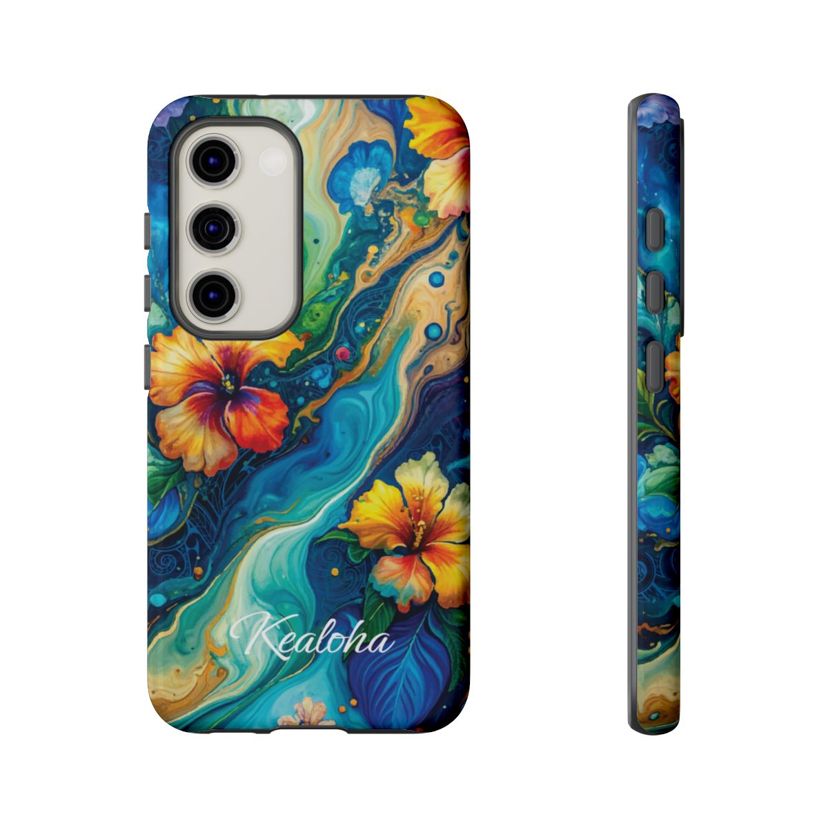 Aloalo Drift Personalized Tough Case for Samsung Galaxy Phone Case The Local Banyan Glossy Samsung Galaxy S23