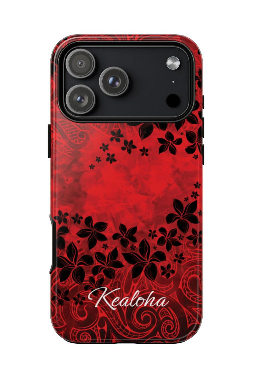 Keahi Pua Personalized Tough Case for iPhone Phone Case The Local Banyan iPhone 17 Pro Max Glossy