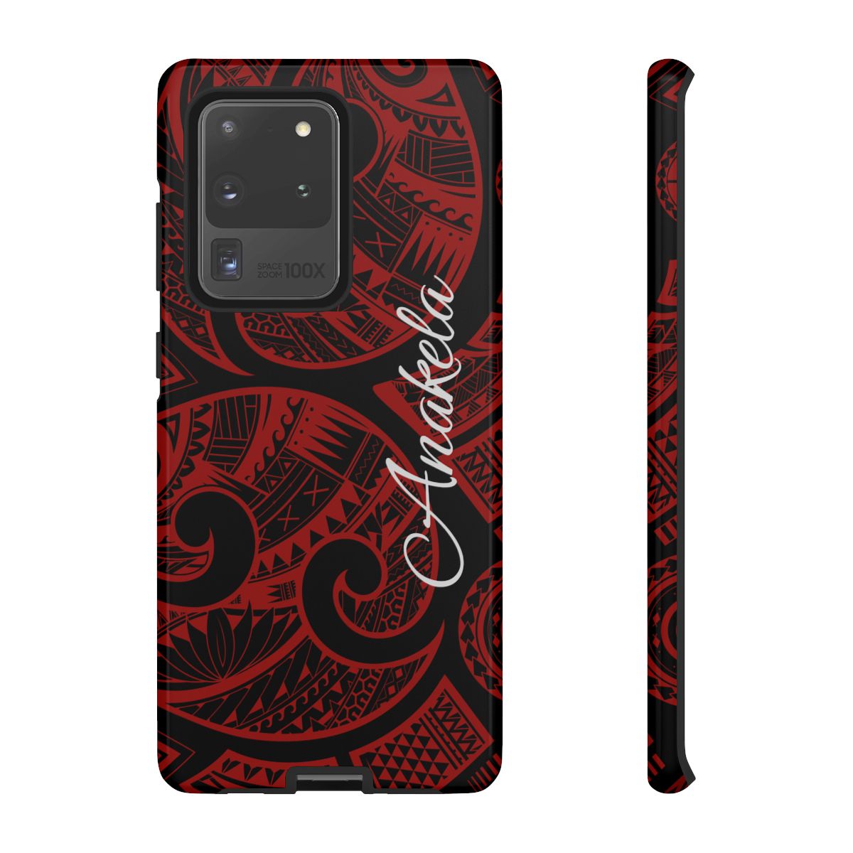 Island Tribal Personalized Tough Case for Samsung Galaxy - Script Font Phone Case The Local Banyan Samsung Galaxy S20 Ultra Glossy