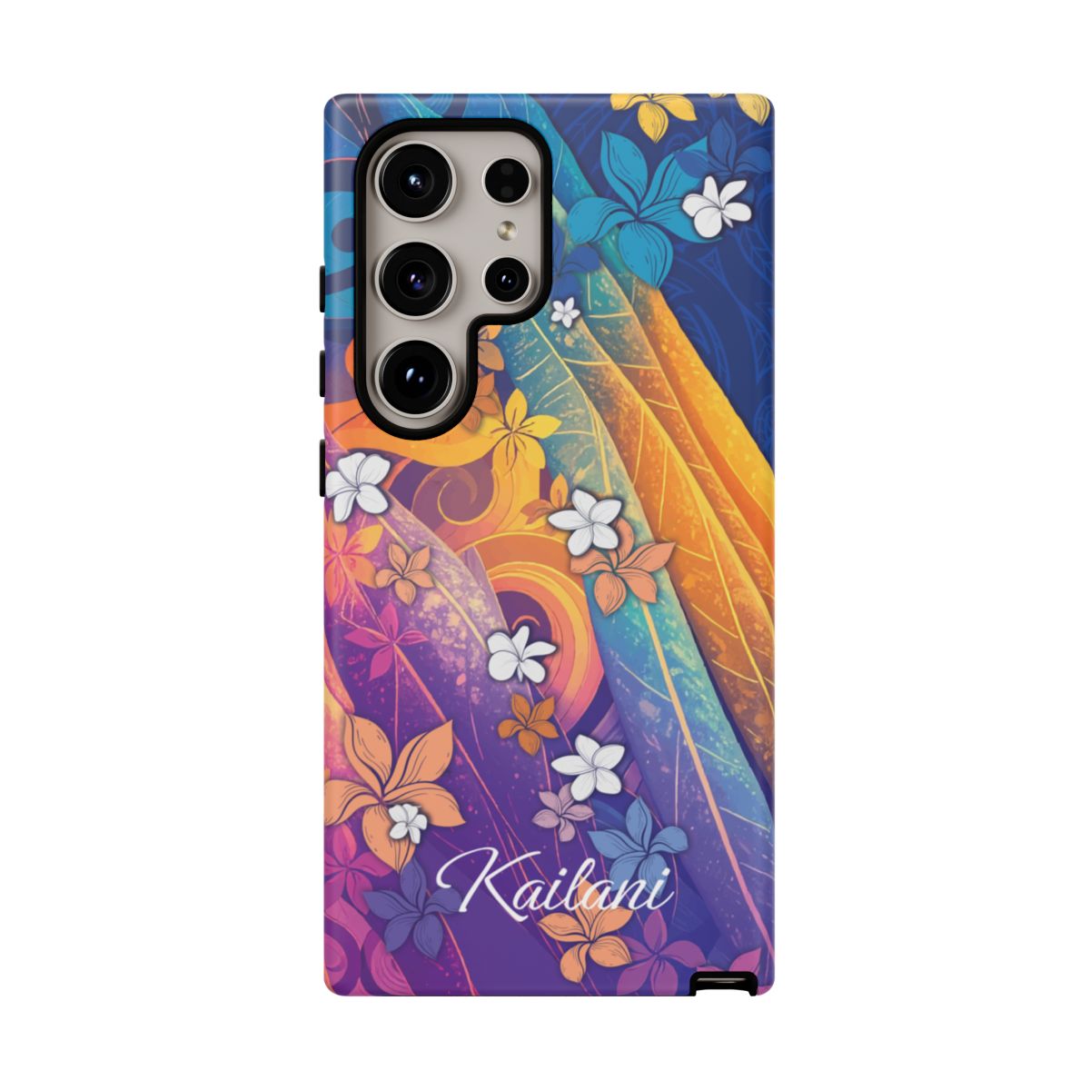 Mauna Sunrise Personalized Tough Case for Samsung Galaxy Phone Case The Local Banyan Samsung Galaxy S24 Ultra Matte