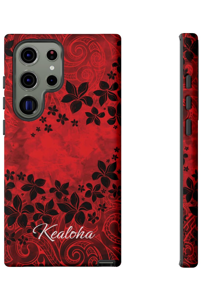 Keahi Pua Personalized Tough Case for Samsung Galaxy Phone Case The Local Banyan Samsung Galaxy S23 Ultra Matte