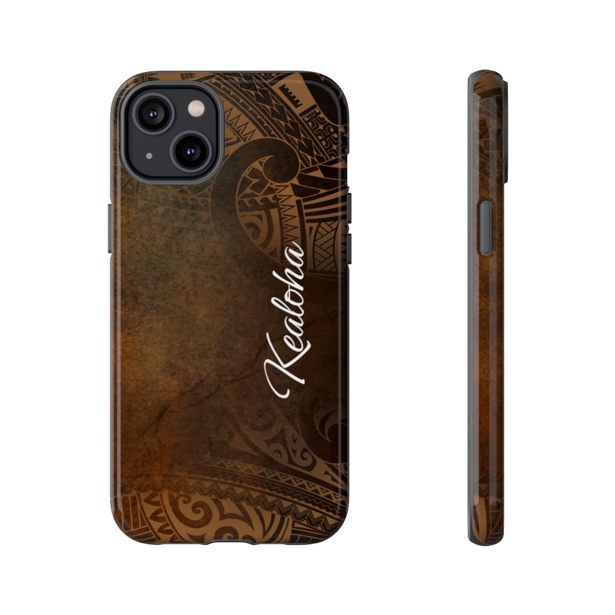 Aloha Aina Personalized Tough Case for iPhone Phone Case The Local Banyan iPhone 14 Plus Glossy