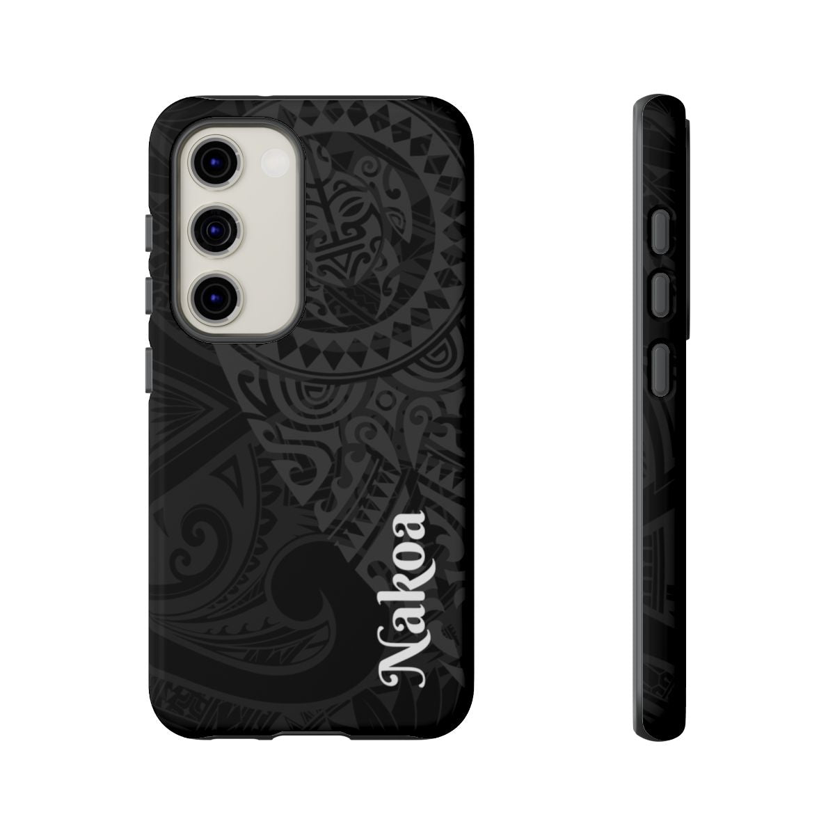Tribal Guardian Personalized Tough Case for Samsung Galaxy Phone Case The Local Banyan Samsung Galaxy S23 Glossy