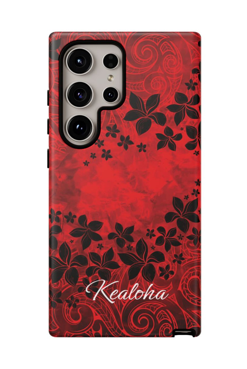 Keahi Pua Personalized Tough Case for Samsung Galaxy Phone Case The Local Banyan Samsung Galaxy S24 Ultra Matte