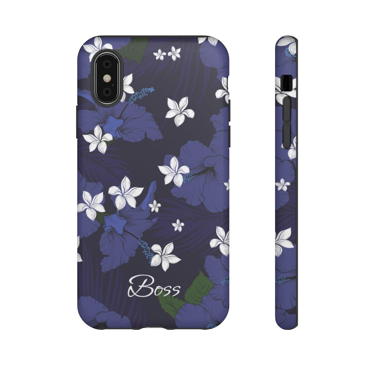 Vintage Blue Personalized Tough Case for iPhone Phone Case The Local Banyan