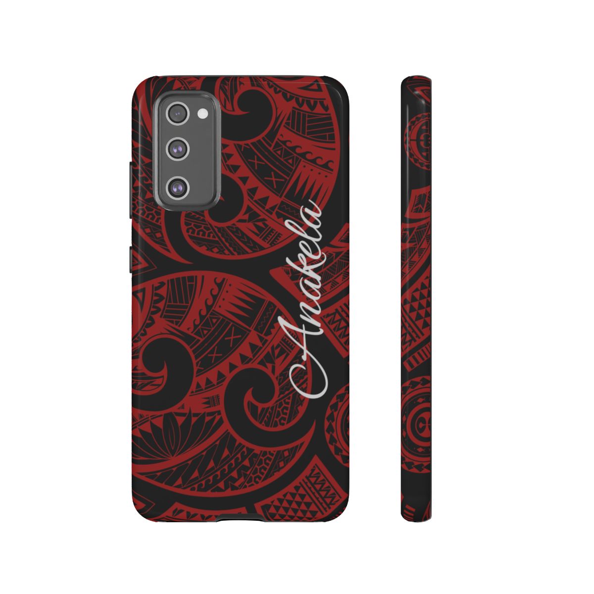 Island Tribal Personalized Tough Case for Samsung Galaxy - Script Font Phone Case The Local Banyan Samsung Galaxy S20 FE Glossy