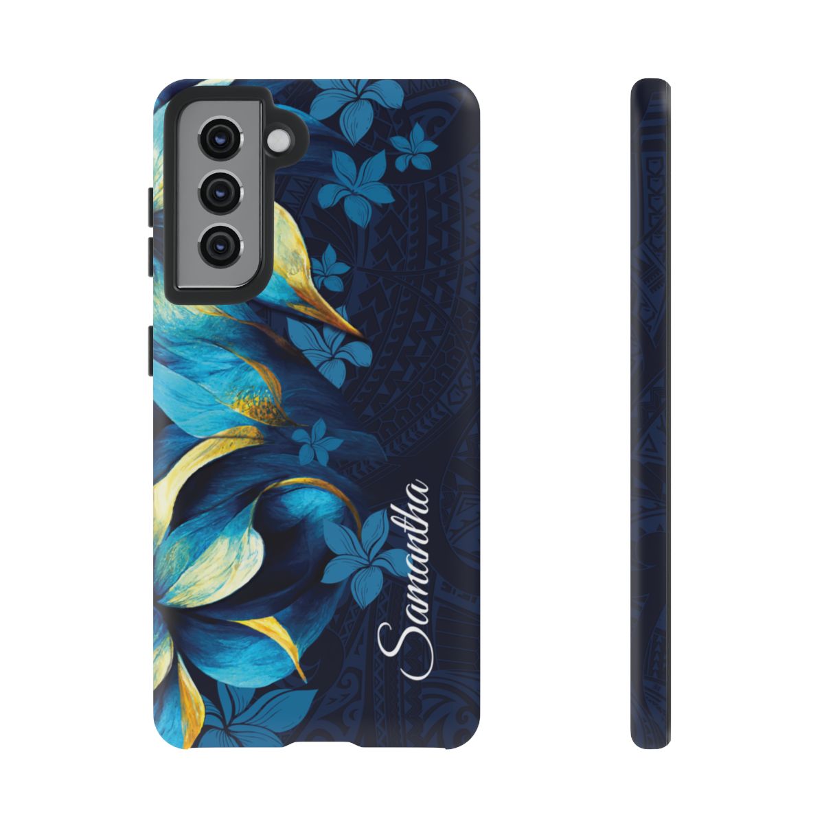 Po Mahina Personalized Tough Case for Samsung Galaxy Phone Case The Local Banyan Samsung Galaxy S21 Matte