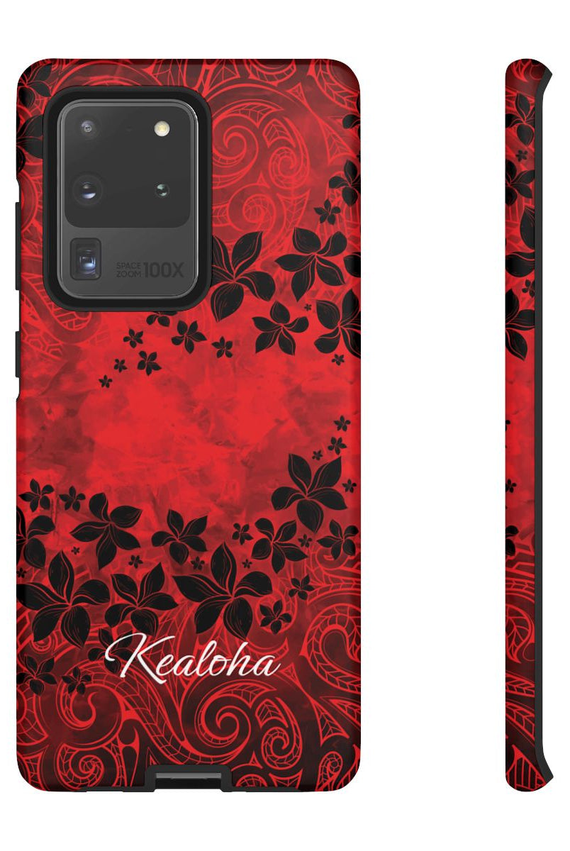 Keahi Pua Personalized Tough Case for Samsung Galaxy Phone Case The Local Banyan Samsung Galaxy S20 Ultra Matte