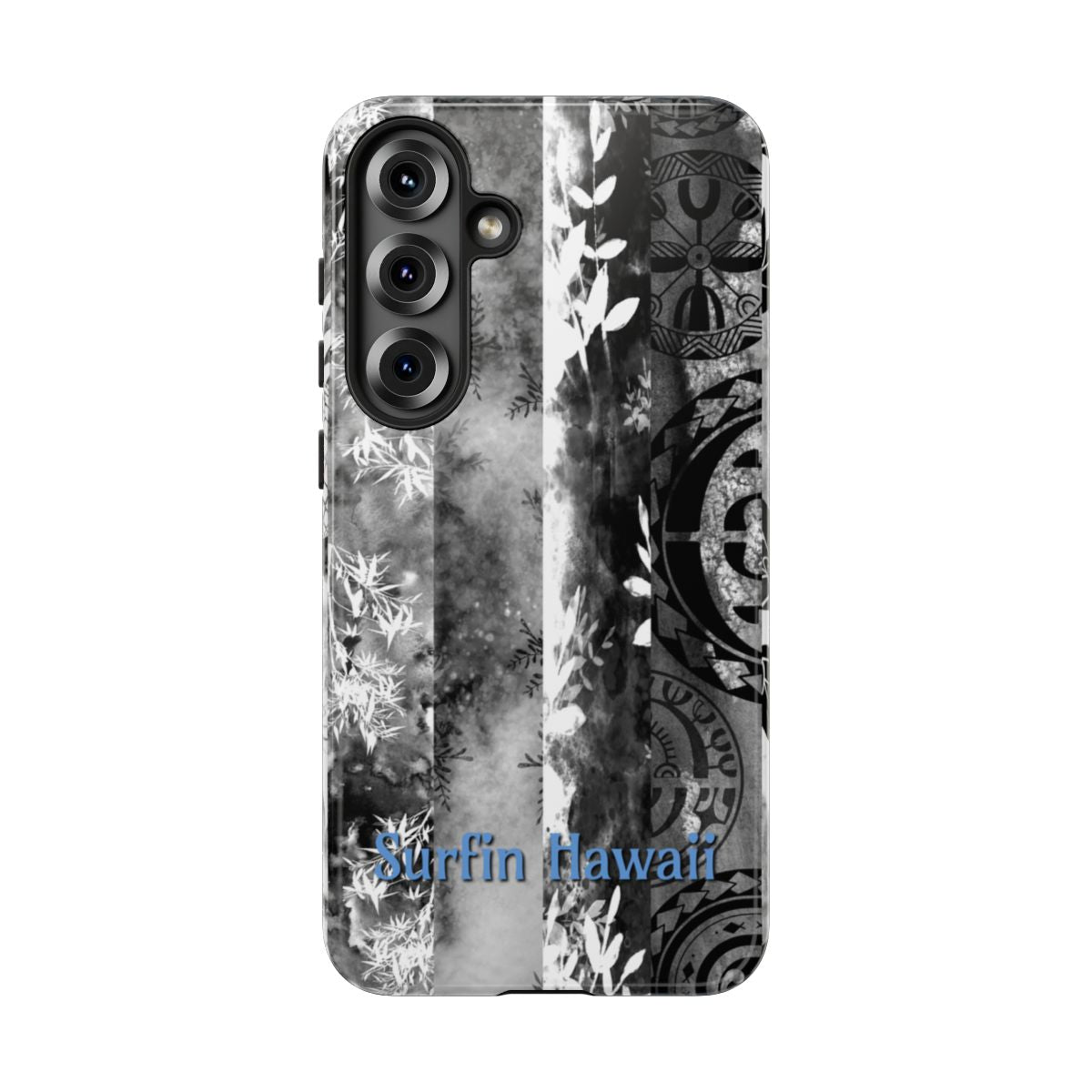 Monochrome Oasis Personalized Case for Samsung Galaxy Phone Case The Local Banyan Samsung Galaxy S25 Plus Glossy