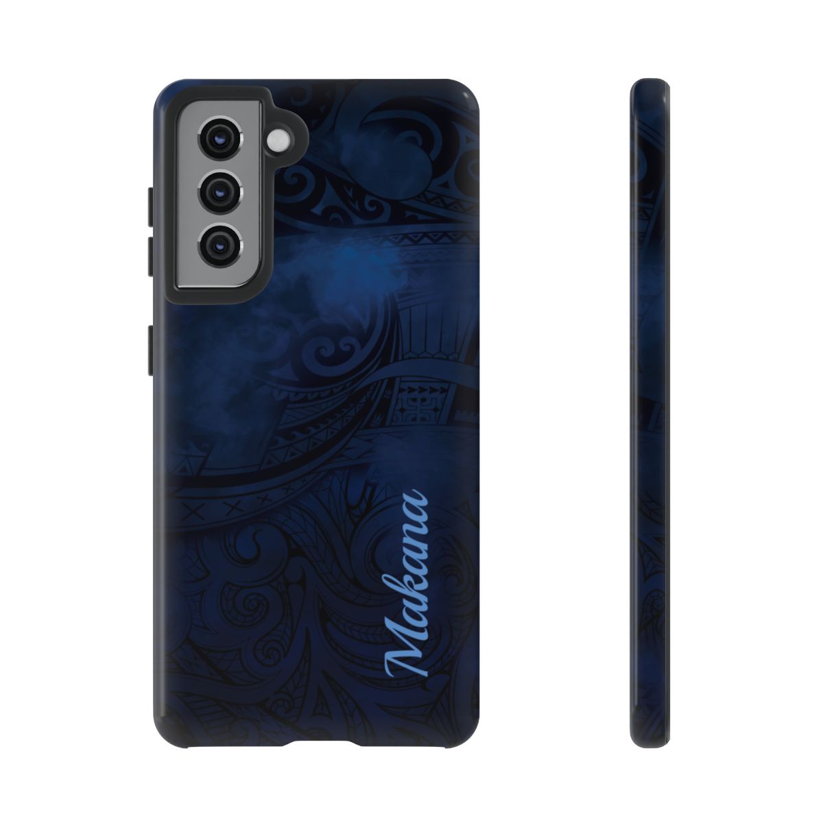 Midnight Essence Personalized Tough Case for Samsung Galaxy Phone Case The Local Banyan Samsung Galaxy S21 Glossy
