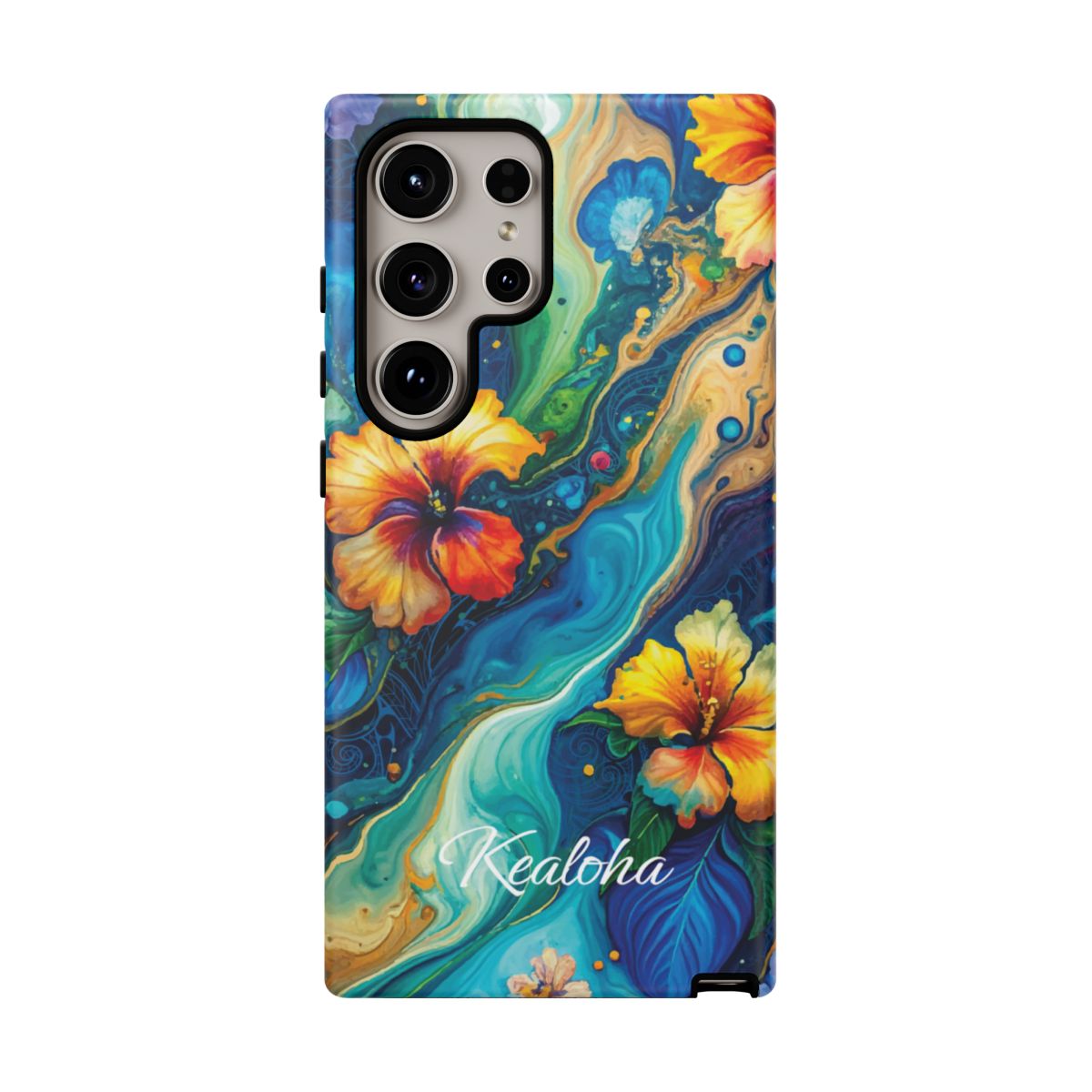 Aloalo Drift Personalized Tough Case for Samsung Galaxy Phone Case The Local Banyan Matte Samsung Galaxy S24 Ultra