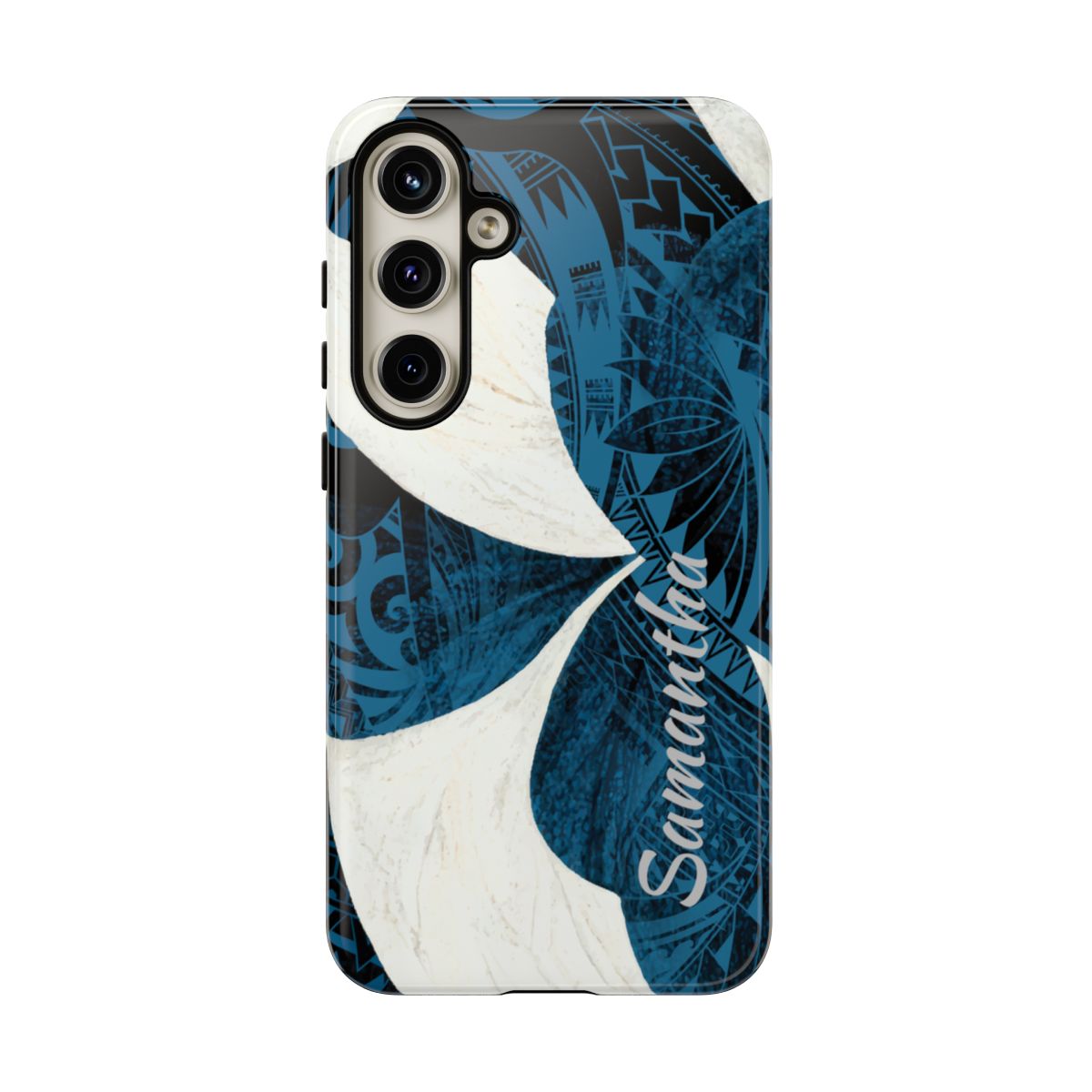 Hana Breeze Personalized Tough Case for Samsung Galaxy Phone Case The Local Banyan Samsung Galaxy S24 Plus Glossy