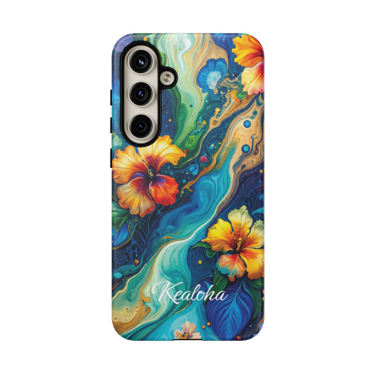Aloalo Drift Personalized Tough Case for Samsung Galaxy Phone Case The Local Banyan Matte Samsung Galaxy S24 Plus