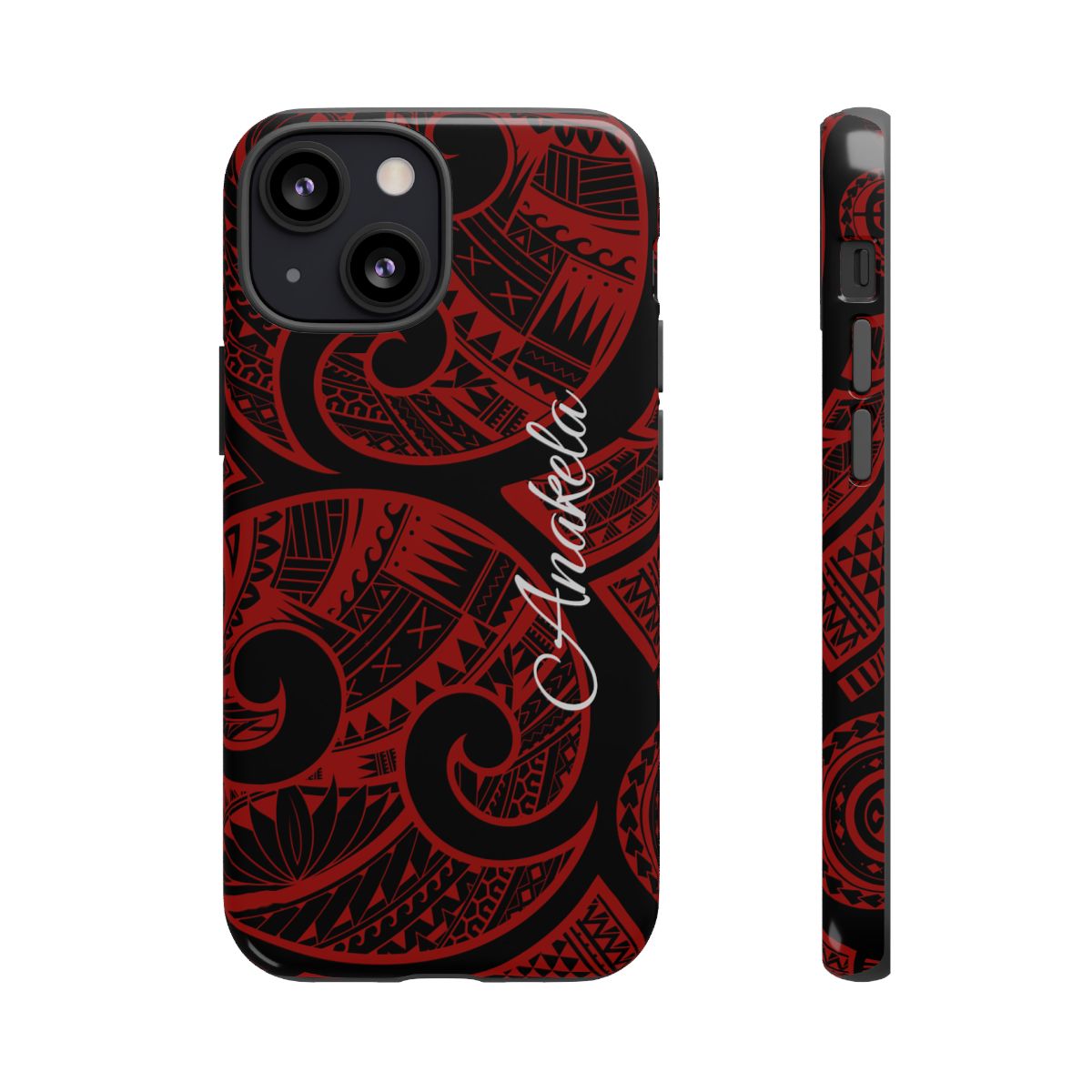 Island Tribal Personalized Tough Case for iPhone Phone Case The Local Banyan iPhone 13 Mini Glossy