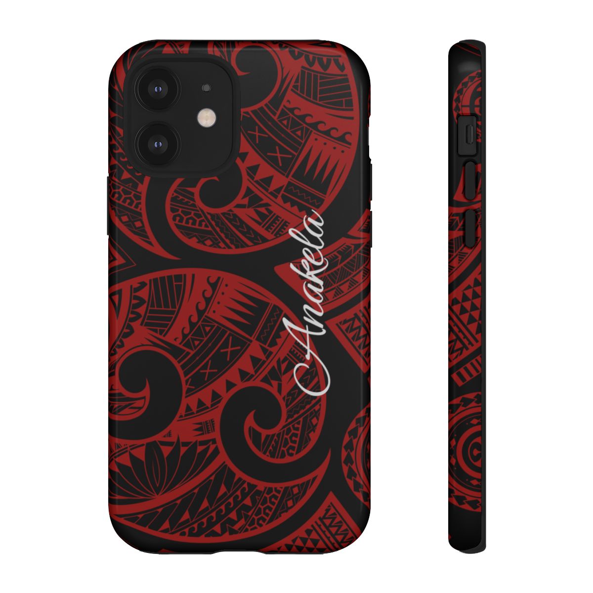 Island Tribal Personalized Tough Case for iPhone Phone Case The Local Banyan iPhone 12 Glossy