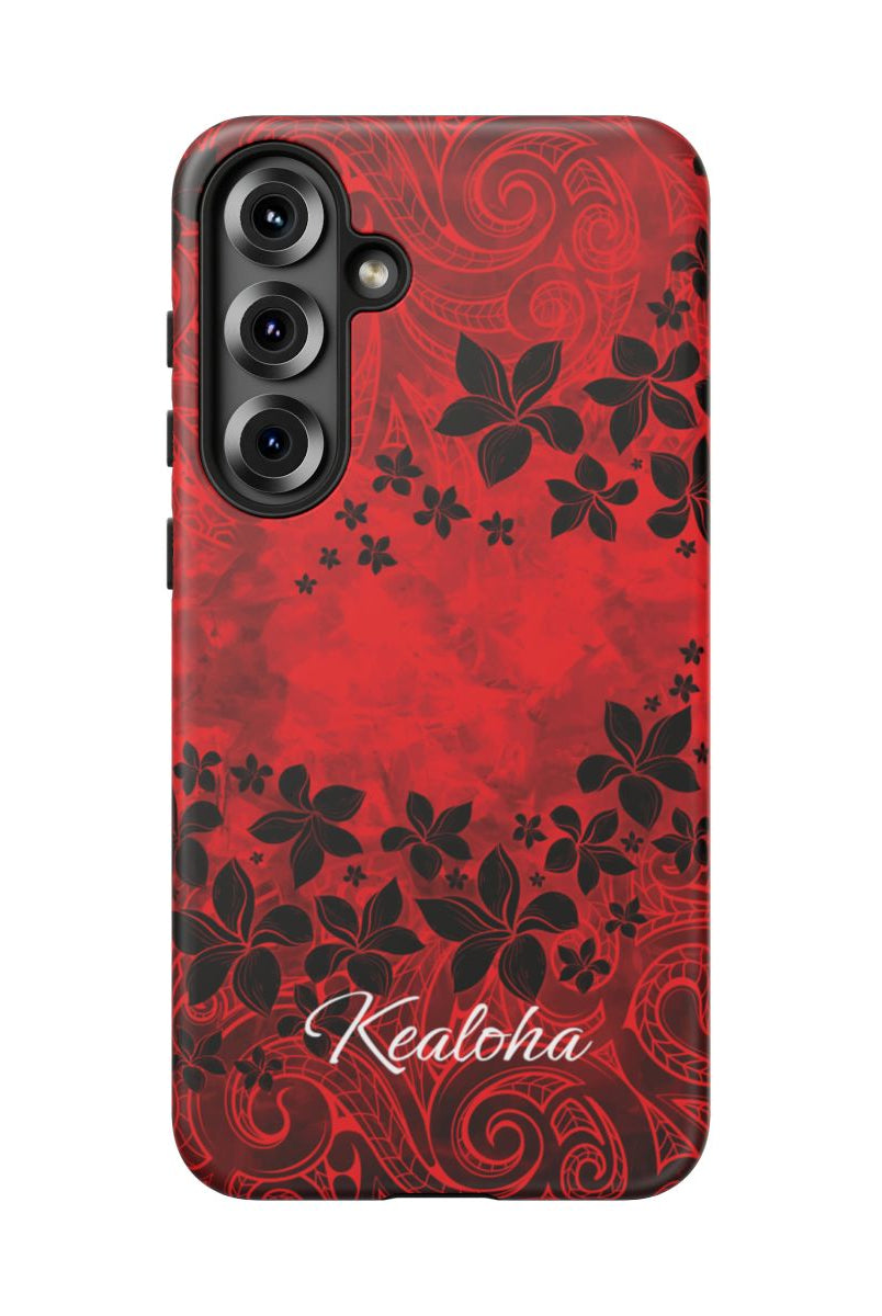 Keahi Pua Personalized Tough Case for Samsung Galaxy Phone Case The Local Banyan Samsung Galaxy S25 Plus Matte