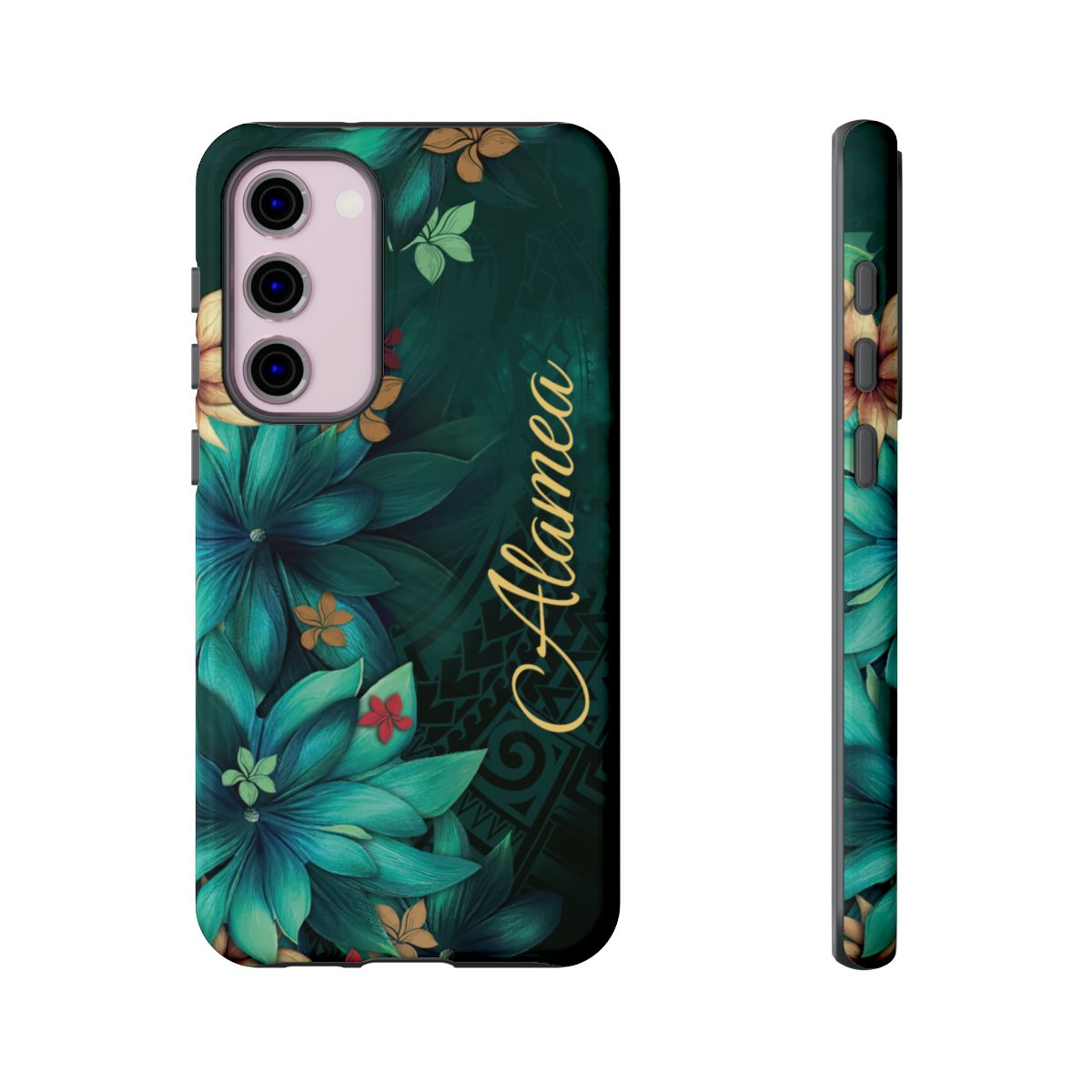 Aloha Whispers Personalized Tough Case for Samsung Galaxy Phone Case The Local Banyan Samsung Galaxy S23 Plus Glossy