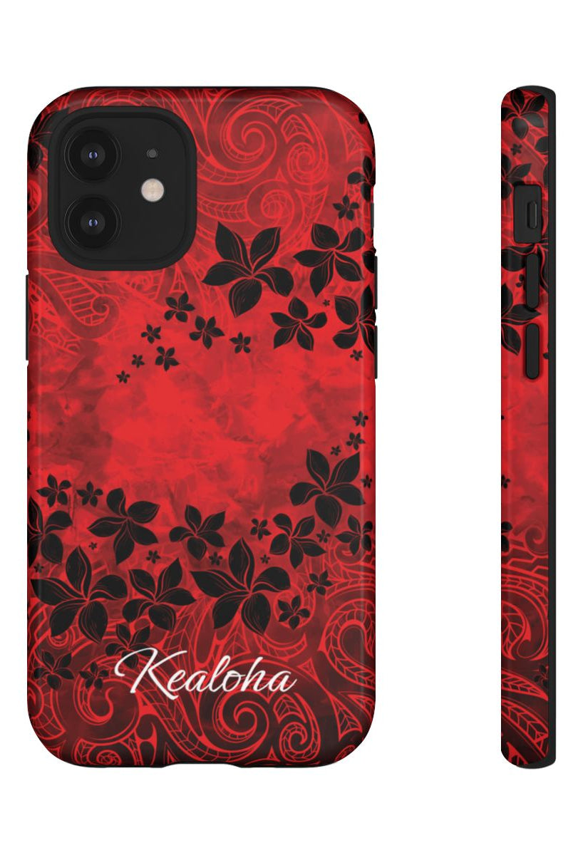 Keahi Pua Personalized Tough Case for iPhone Phone Case The Local Banyan iPhone 12 Mini Glossy