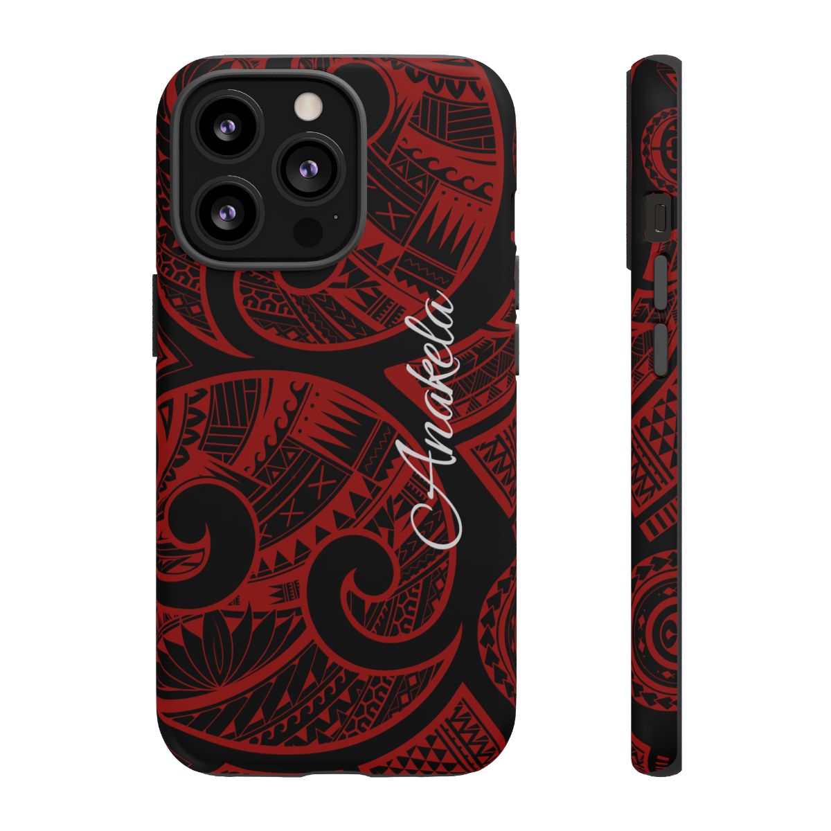 Island Tribal Personalized Tough Case for iPhone Phone Case The Local Banyan iPhone 13 Pro Matte