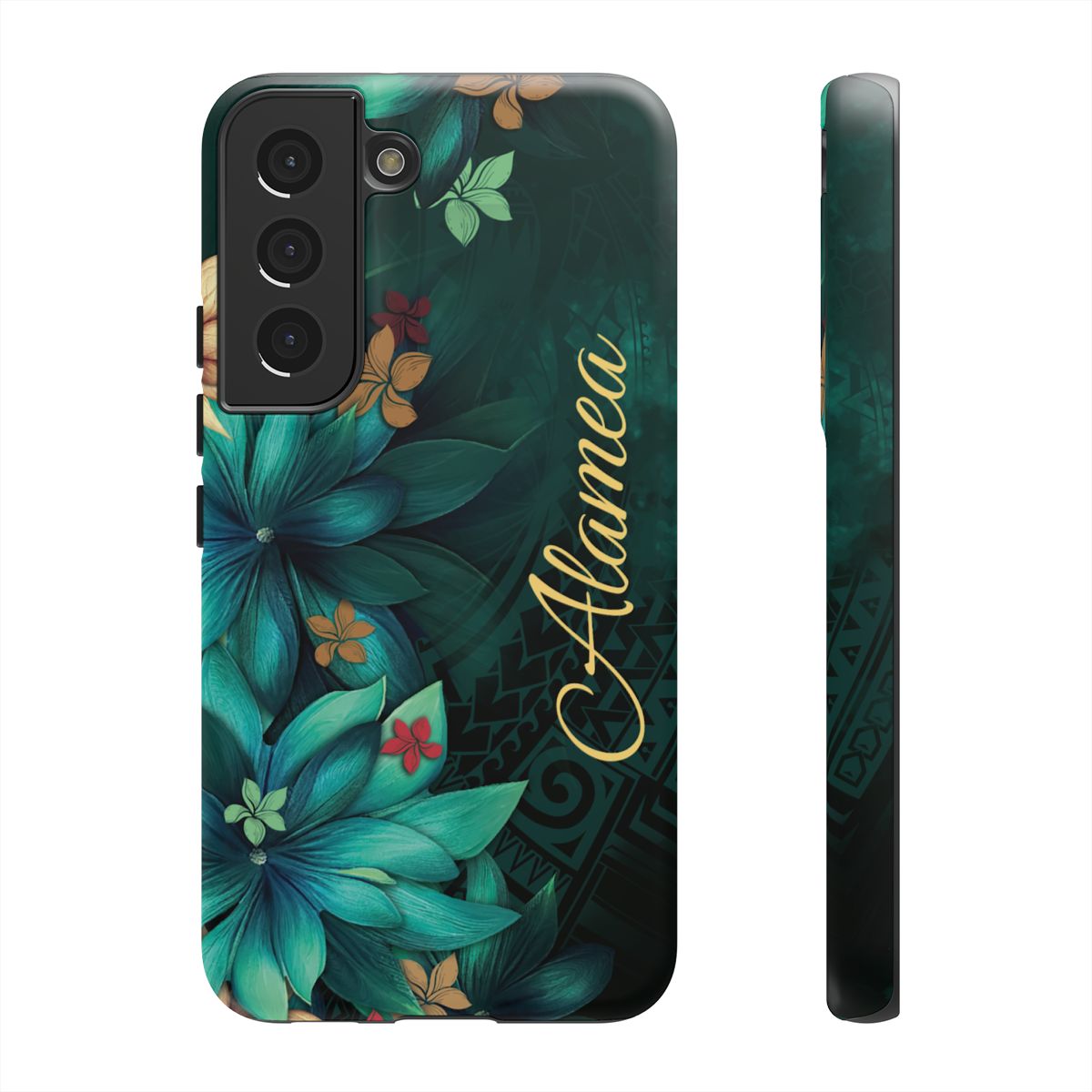 Aloha Whispers Personalized Tough Case for Samsung Galaxy Phone Case The Local Banyan Samsung Galaxy S22 Matte