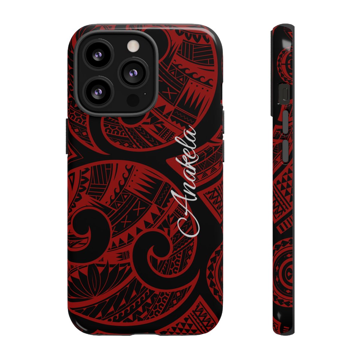 Island Tribal Personalized Tough Case for iPhone Phone Case The Local Banyan iPhone 13 Pro Glossy