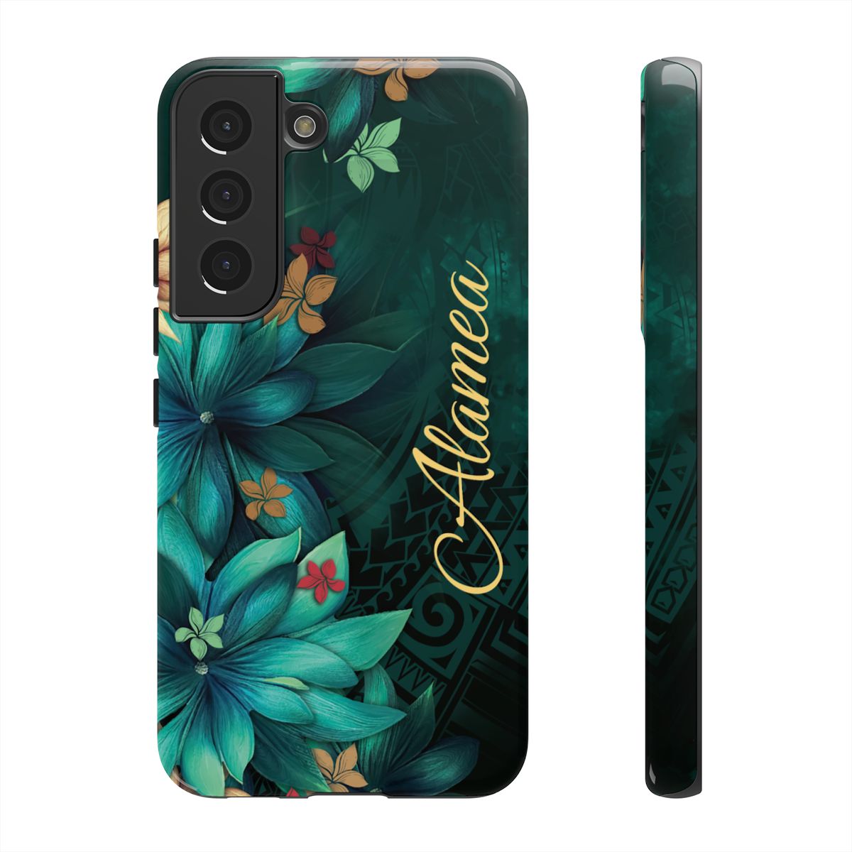 Aloha Whispers Personalized Tough Case for Samsung Galaxy Phone Case The Local Banyan Samsung Galaxy S22 Glossy