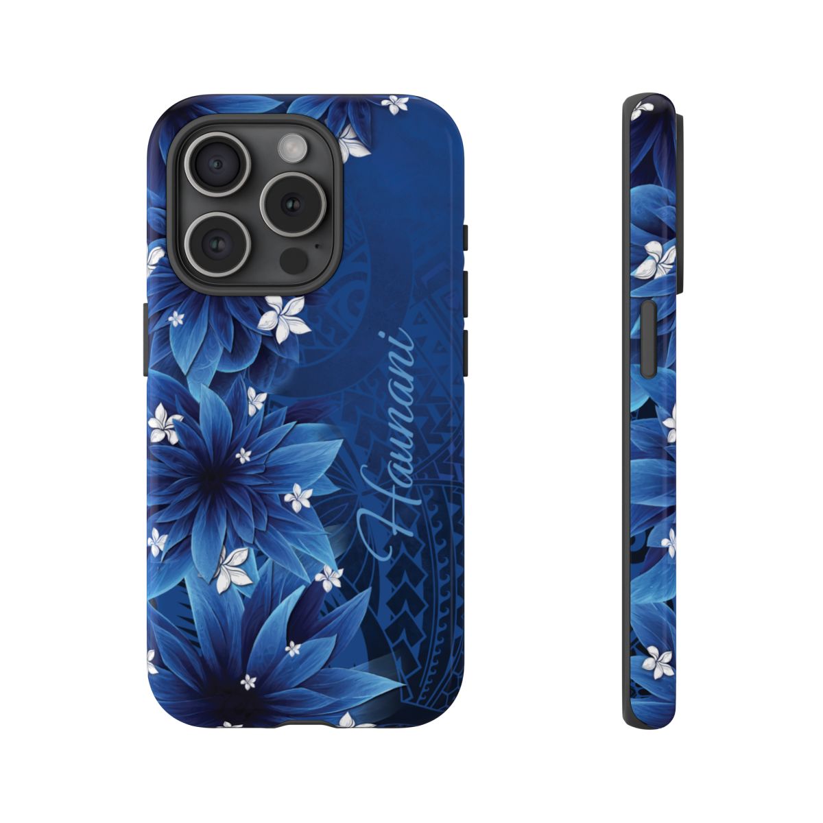 Hoku Pua Personalized Tough Case for iPhone Phone Case The Local Banyan iPhone 15 Pro Glossy
