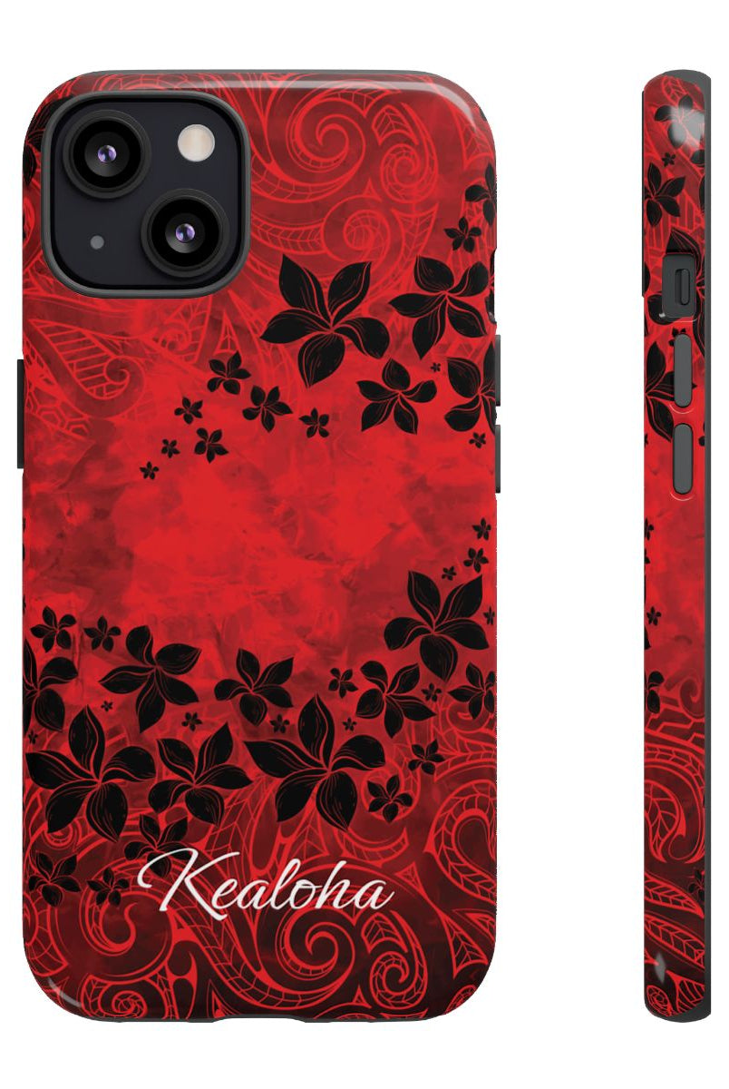 Keahi Pua Personalized Tough Case for iPhone Phone Case The Local Banyan iPhone 13 Glossy