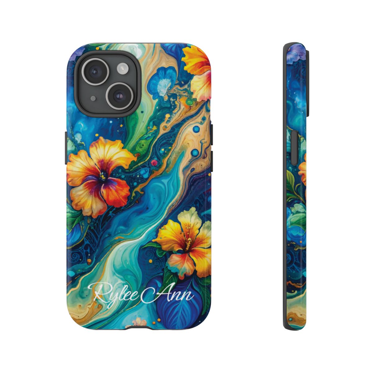 Aloalo Drift Personalized Tough Case for iPhone Phone Case The Local Banyan iPhone 15 Glossy