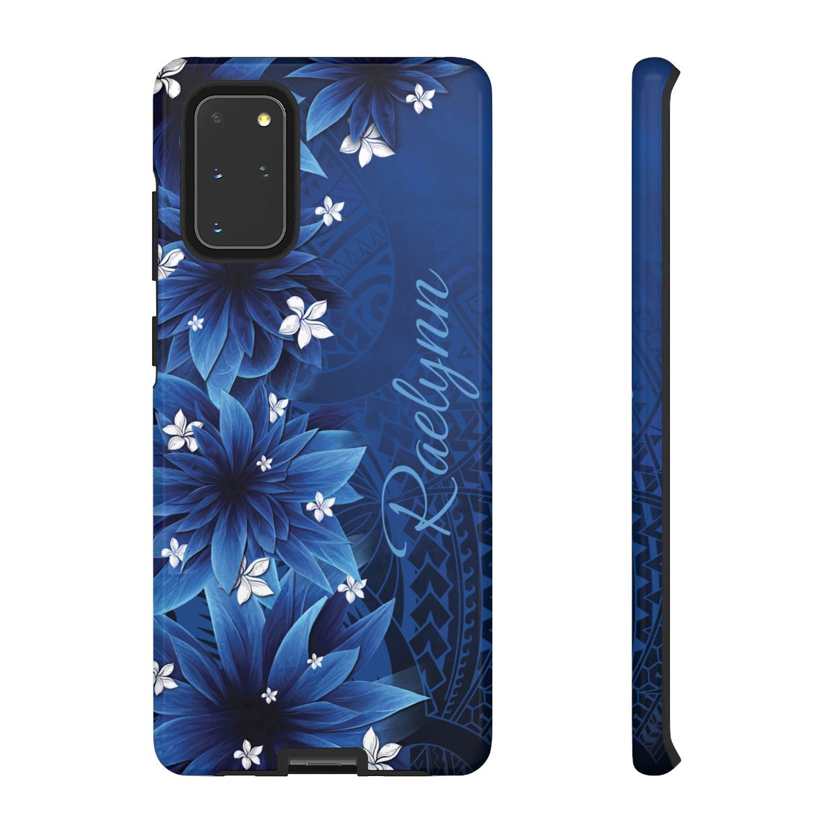 Hoku Pua Personalized Tough Case for Samsung Galaxy - Script Font Phone Case The Local Banyan Samsung Galaxy S20+ Glossy